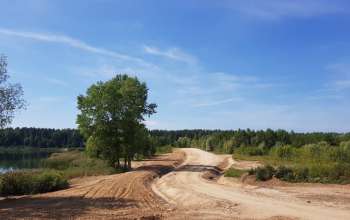 Aktīvās atpūtas kalna piebraucamā ceļa izbūve Jēkabpils Mežaparkā