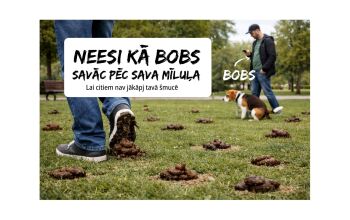 #JēkabpilsPakalpojumi #TīraPilsēta #AtbildīgsSaimnieks #SavācPēcSavaMīluļa #CieņaPretVidi #JēkabpilsNovads