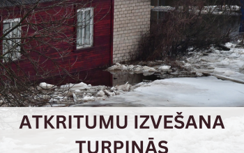 Iespēju robežās turpinām izvest atkritumus no privātmājām un daudzdzīvokļu mājām, atbilstoši grafikam