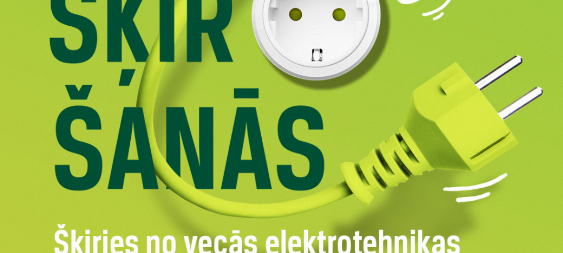 Šogad elektrotehnikas šķirošanas akcijā Jēkabpilī savākta teju uz pusi vairāk sadzīves tehnika kā pērn