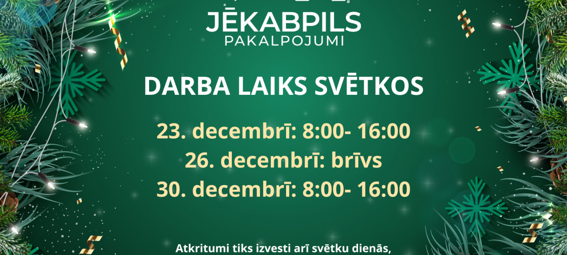 Darba laiks svētkos