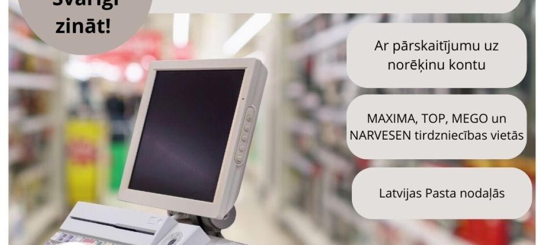 Rēķinu apmaksas iespējas  SIA JĒKABPILS PAKALPOJUMI klientiem
