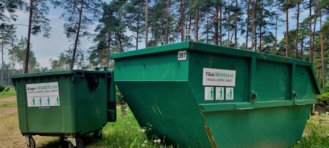 Uzkopjot kapavietas, nedrīkst aizmirst par pareizu atkritumu šķirošanu
