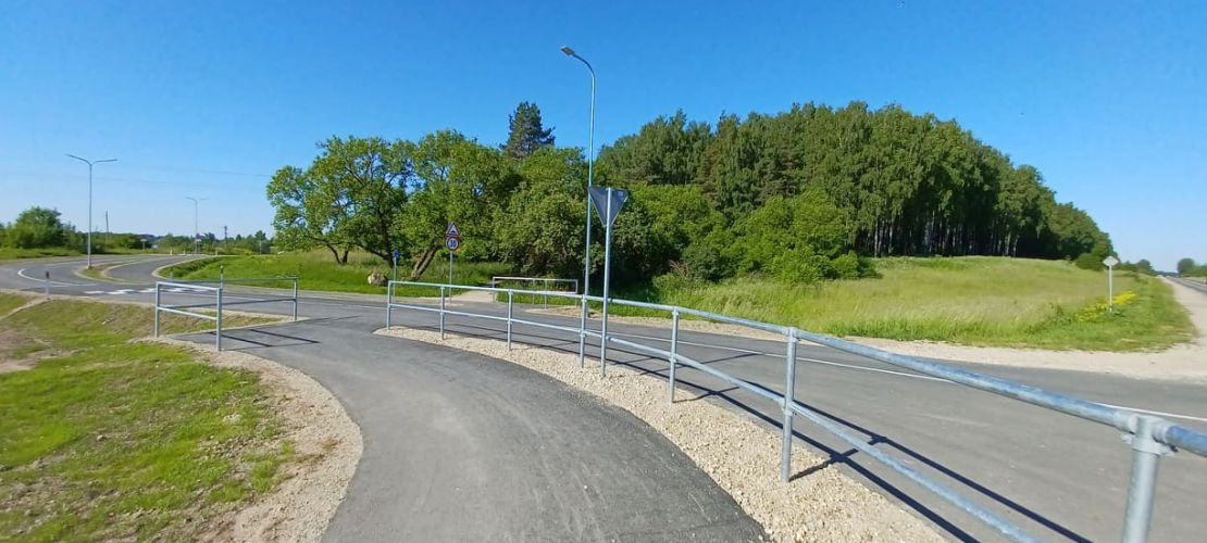 Noslēgušies pārbūves darbi Viestura ielas posmā no Neretas ielas līdz Mežaparka veloceliņam