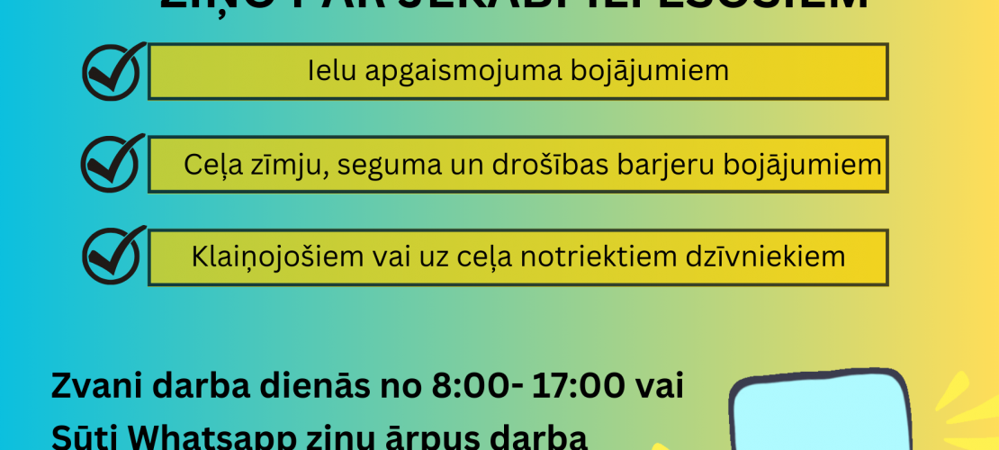 Mainījies telefona numurs saziņai